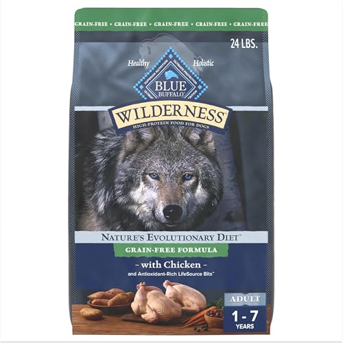 Blue Buffalo Wilderness High Protein Grain Free Natural Adult Dry Dog Food