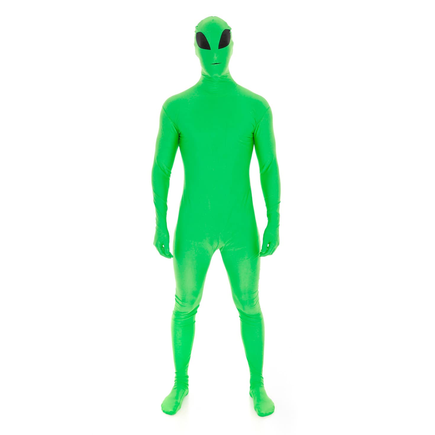 Morphsuits Green Alien Costume Adult, Alien Adult, Green Alien Morph Suit, Alien Halloween