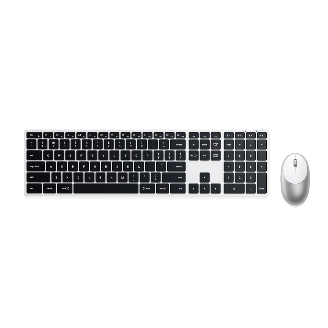 Amazon.com: Satechi Slim X3 Bluetooth Backlit Keyboard & M1