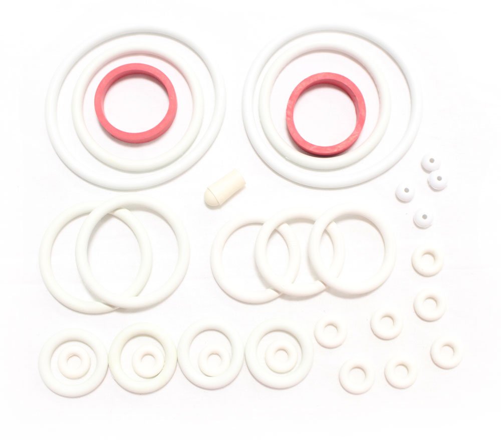 Game Room Guys Zaccaria Locomotion Pinball White Rubber Ring Kit