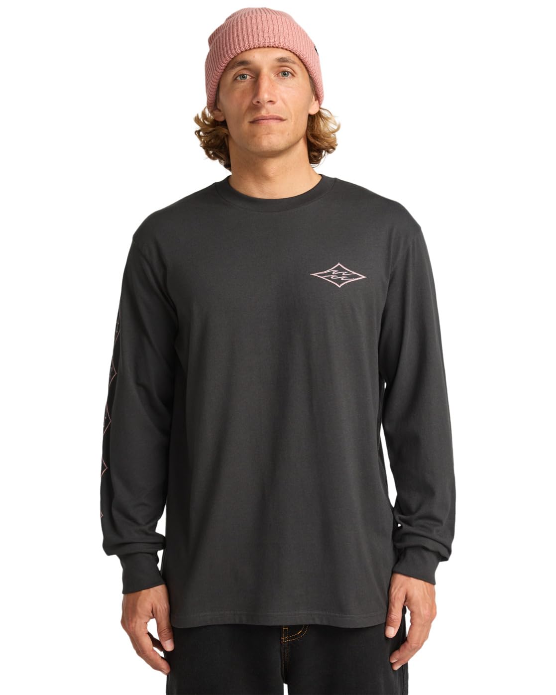 BILLABONG Crayon Wave - Long Sleeve T-Shirt for Men - Long Sleeve T-Shirt - Men - Black