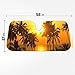 BDK Golden Sunset Palm Trees Front Windshield Sun Shade Accordion Folding Cute Car Window Shades for Truck & Car Sunshade Shield for Sun UV Rays - Visor Protector Keeps Vehicle Cool - 58 x 27 inches