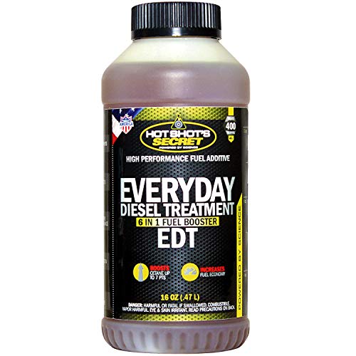 Hot Shot's Secret - Hssedt16Z Everyday Diesel Treatment - Edt 16 Oz Round - Treats Up To 400 Gallons #TOP1