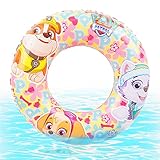Siphus Schwimmring Paw Dog, Schwimmreifen Hund Patrol, Aufblasbare Rettungsring Kinder, Schwimmhilfe für Kinder ab 3 Jahre