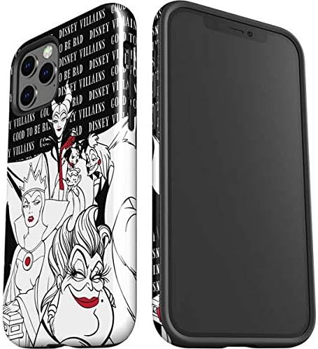 Skinit Impact Phone Case Compatible with iPhone 12 Pro Max - Officially Licensed Disney Villains Characters Art Design