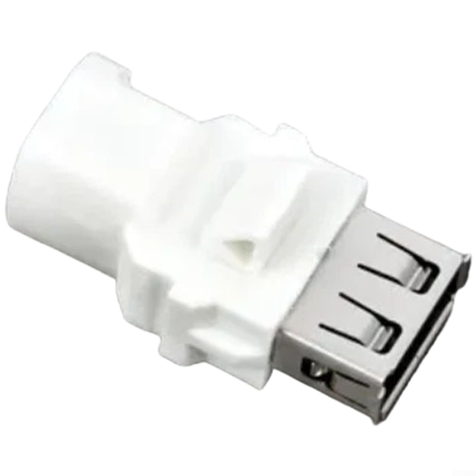Adaptateur USB pour BMW X1 X3 X5 OEM 84109390501 port chargeur en ABS blanc