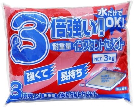 Katei Kagaku Strong and Long-lasting Heavy-duty Instant Cement 3kg 6.61 lbs