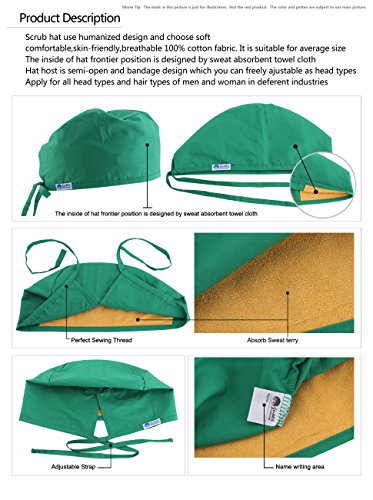 Image of GUOER Women's and Men's Cap Working Hat One Size Multiple Color