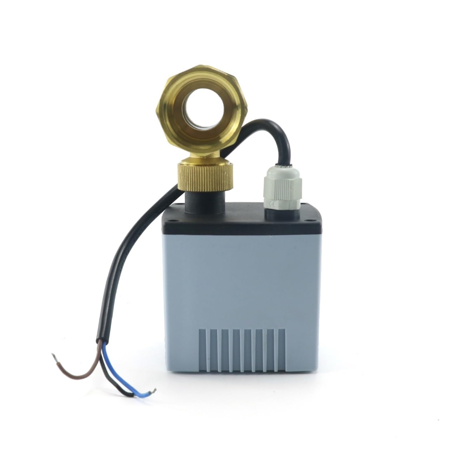 Valvola a Sfera a 2 Vie Valvola a Sfera motorizzata elettrica in Ottone IP67 Impermeabile da 1/2" 3/4" 1" 1-1/4" 220VAC DC12V 3 Fili 2 Controlli 2 Vie DN15/DN20/DN25/DN40(1-1/4",DC12V-24V)