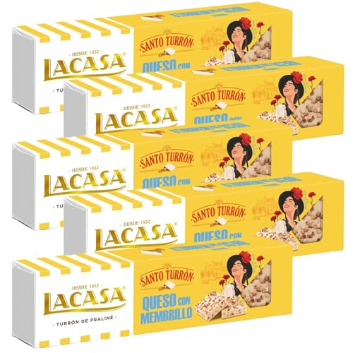Lacasa 5x Turrón de Queso con Membrillo 150 G