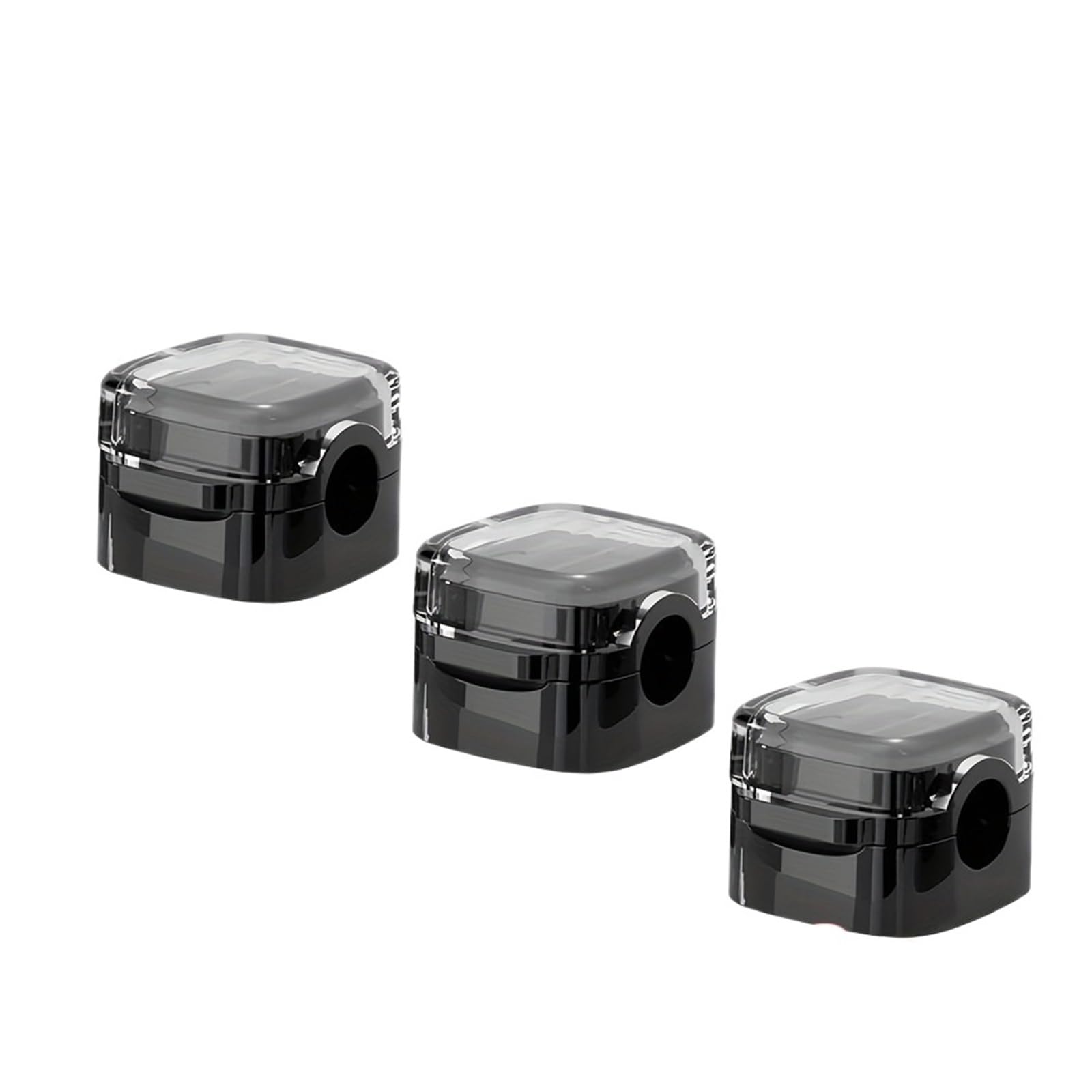 3pcs Cable Clips - Adjustable Cord Holders for Desk Cable Management(3PCS Black)