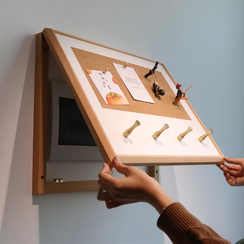 Boîte de commutation décorative en bois pour une entrée épurée - 2