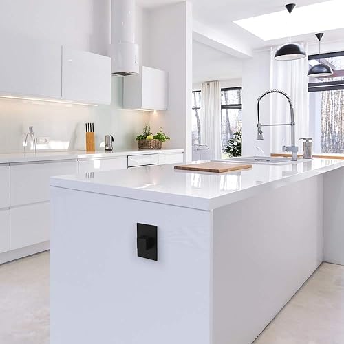 Miniatura 5 de Legrand adorne ARPTR151GG2WP - Toma de corriente emergente de 1 banda de 15 amperios en grafito con placa de pared a juego, ARPTR151GG2WP