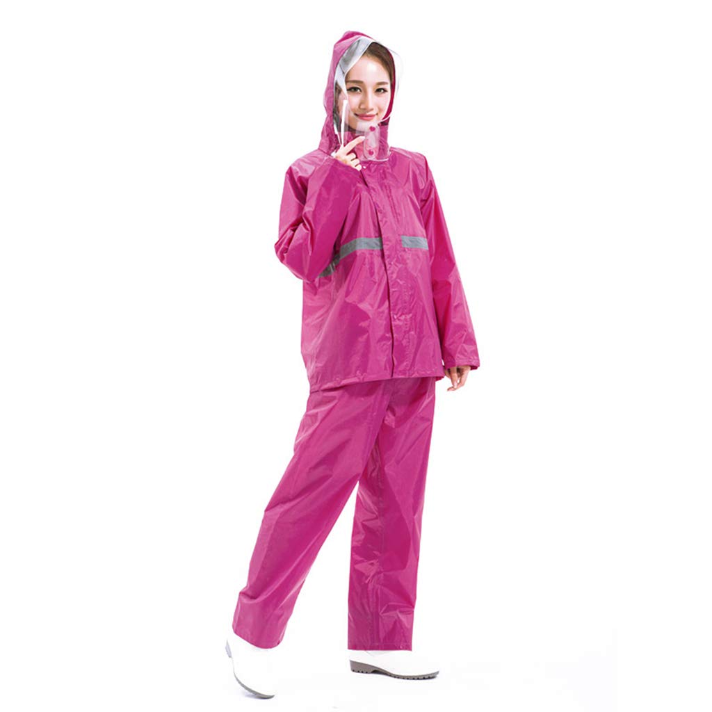 Chaqueta impermeable reflectante y transpirable para una protección segura bajo la lluvia
