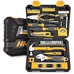 Hi-Spec Home Garage DIY Tool Kit Car Bike and Household Repairs with Case