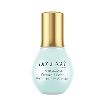 Declare Sensitive Skin Skincare OceanS Best Hyaluronic Booster Dispenser, 1.7 Ounce, teal