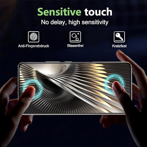 Image of Premium Tempered Glass Screen Protector Guard For Samsung Galaxy A15 5G (6.5 Inch, Pack of 1) | Edge to Edge Coverage With Easy to installation kit