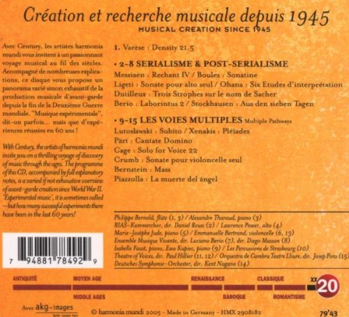 Vista 2 de Century 20 Music of Today - Musical Creation 1945