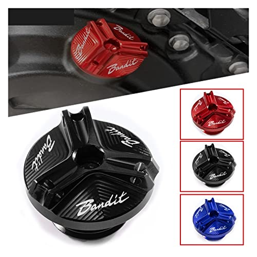 WYQSHANGMAO CNC Aluminum Compatible With Bandit 400 600 650 1200 1250 1250S Motorcycle Engine Oil Ca