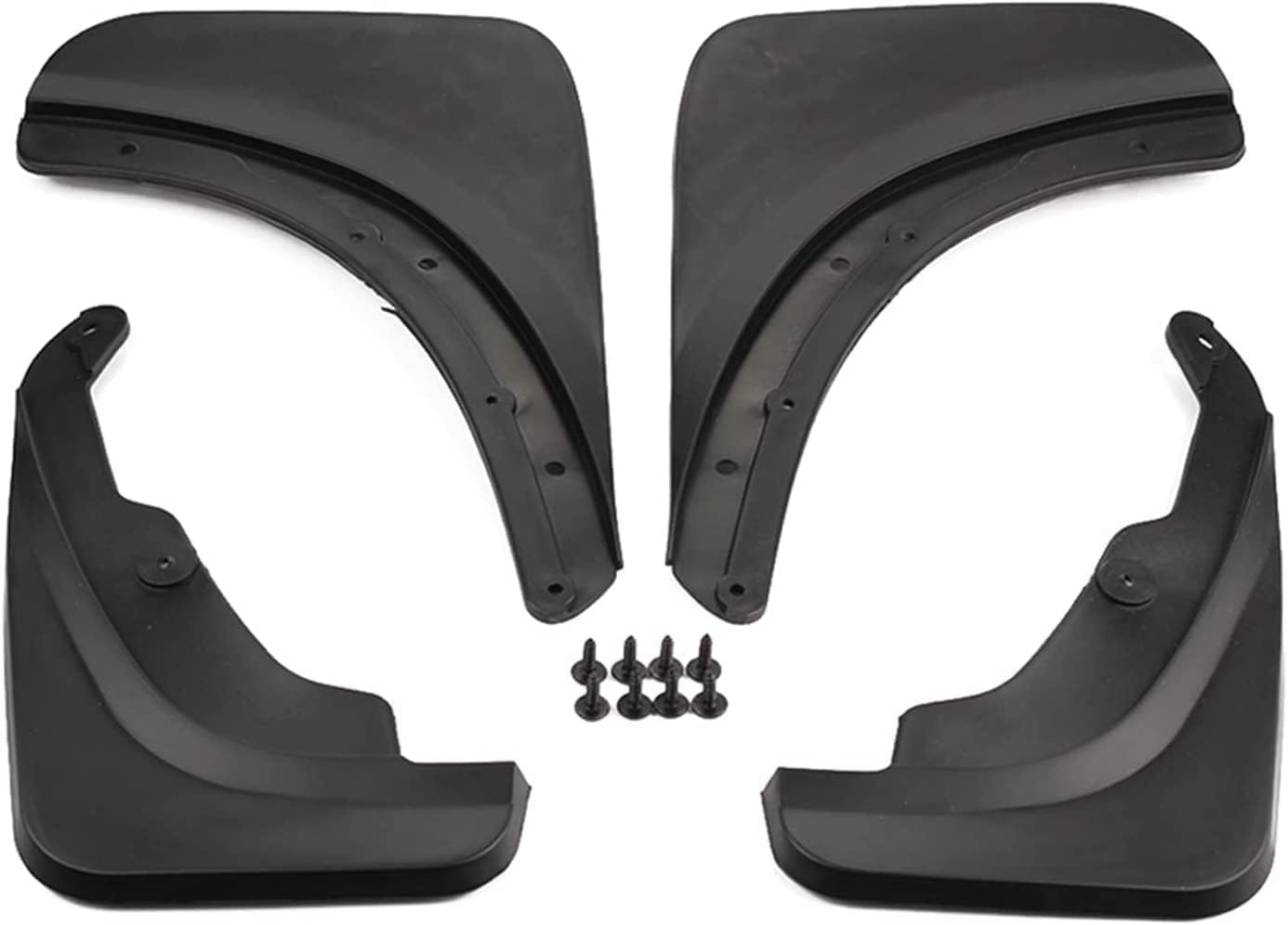 NYSLDSCO 4Pcs Premium Mud Flaps for Suzuki SX4 Bavette 2007-2012 Front and Rear Splash Guards Durable Mudguards Protection Against Road Debris