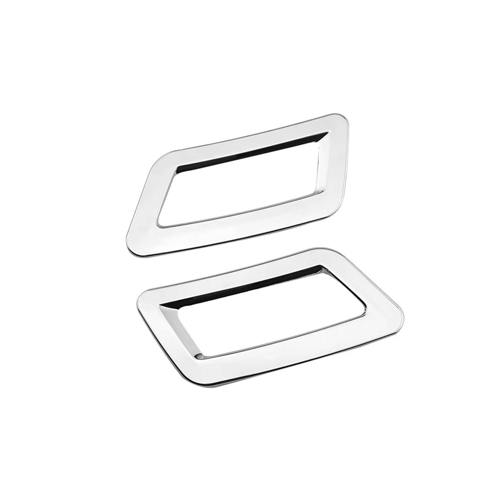 Air Vent Trim Compatible with Nissan for Trail for Xtrail T32 2014-2021 ABS Accessories Car Rear Air Conditioning AC Outlet Vent Sticker Cover Trim
