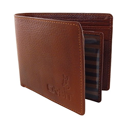Image of Orbit Men's Genuine Leather Premium Wallet, Money Purse - 1580-Tan