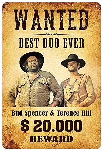 Blechwaren Braunschweig Bud Spencer Terence Hill Dekoschild