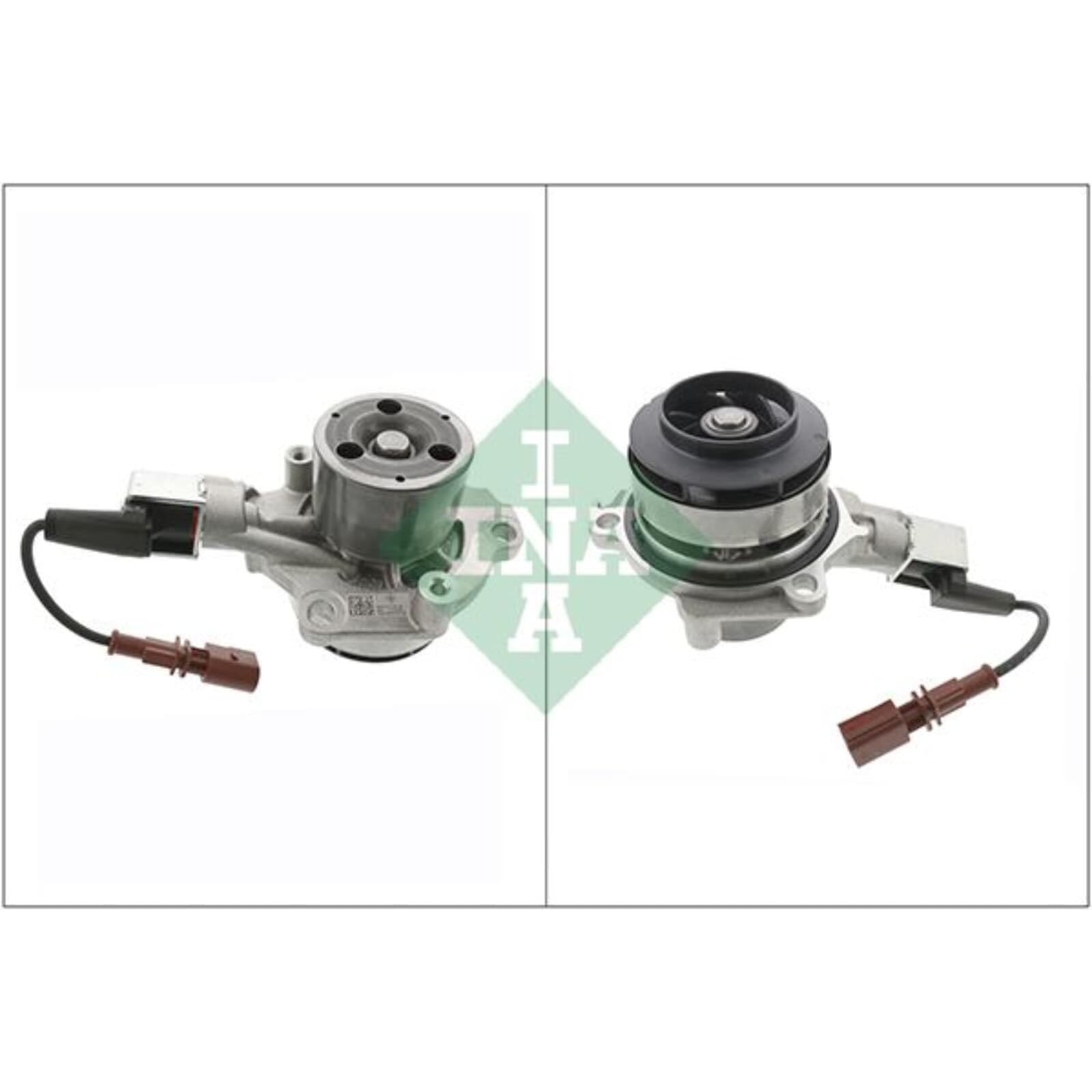 INA 530 0699 30 Kit cinghia distribuzione pompa acqua 29 mm Compatibilità con VW Golf 7 Hatchback 5G1, BQ1, BE1, BE2 T-Roc A11 TIGUAN AD1, AUDI A3 Sportback 8VA, 8VF, SEAT Leon Hatchback 5F1