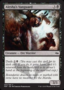 Magic The Gathering - Alesha's Vanguard (060/185) - Fate Reforged