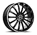 Produktbild GMP Italia STELLAR 8,5x19 LK 5x112 Black rim polished Audi,Mercedes