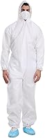 Cleaing Disposable Paint Suits 3-Pack SMS Coveralls with Hood, Elastic Wrists & Ankles - 5 Sizes M-XXXL for Painting Protection
