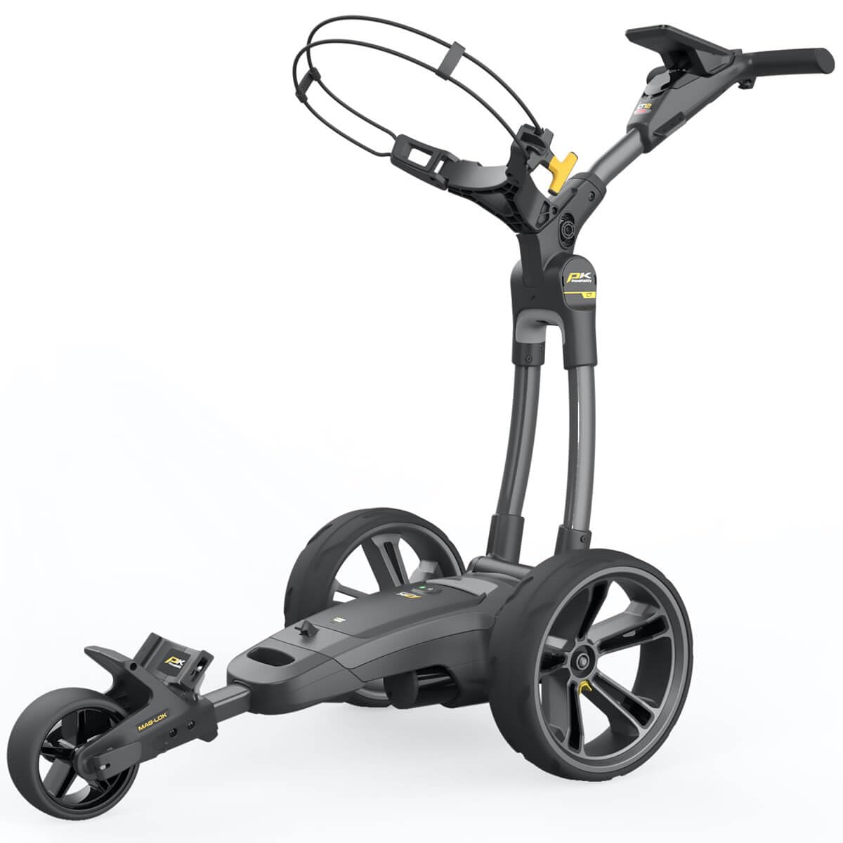 PowaKaddy 2025 CT12 GPS Carrello da golf compatto pieghevole elettrico a 18 fori