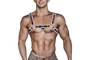 Pink Harness for Men: An Edgy Statement Piece