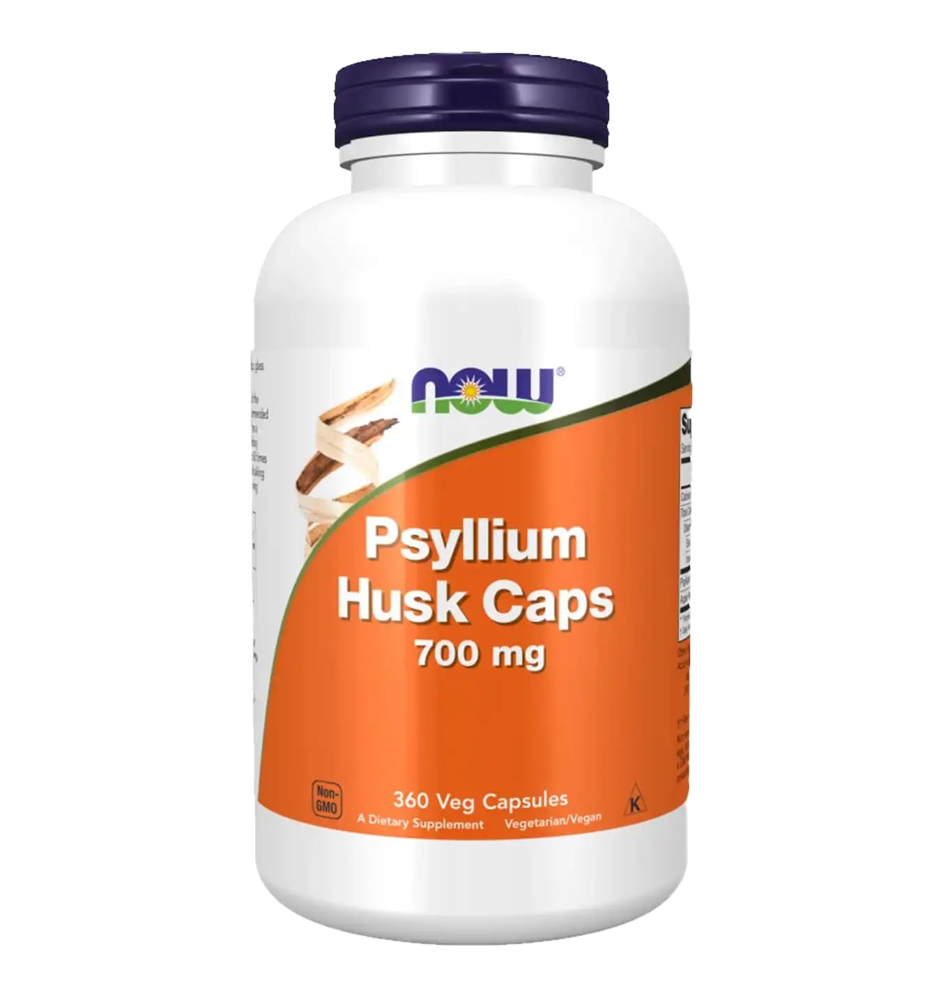 Psyllium Husk 700mg + Pectin - 360 v-caps