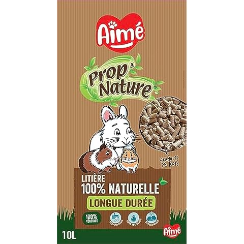 Litière Aimé 10L pour Petits Animaux Cover