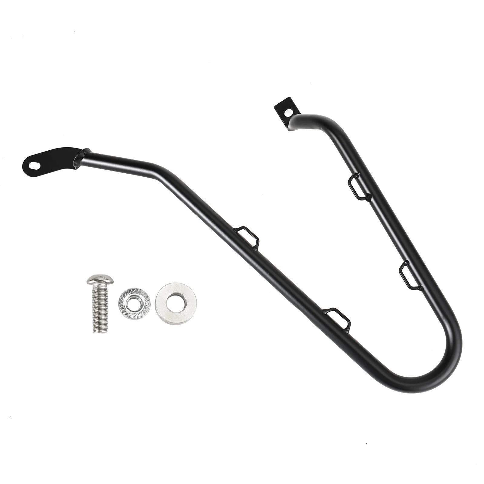 Rack arrière de fixation latéral en acier pour Triumph Bobber 22 - 7