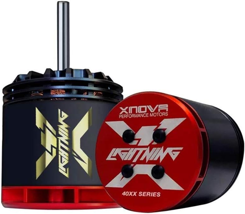 Xnova Lightening Outrunner Motor 4025 - 560KV 3Y for RC Helicopter Shaft B - for 520-600 Size Helicopters for Sport Flying On 8s-10s