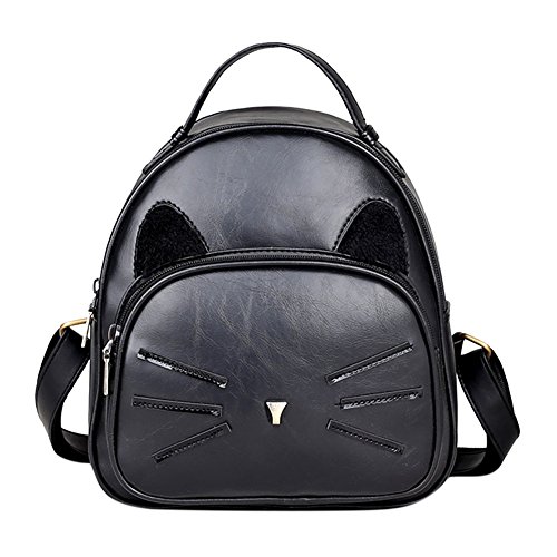 Onemoret mignon Dessin animé de chat Sac à dos Femme Cover