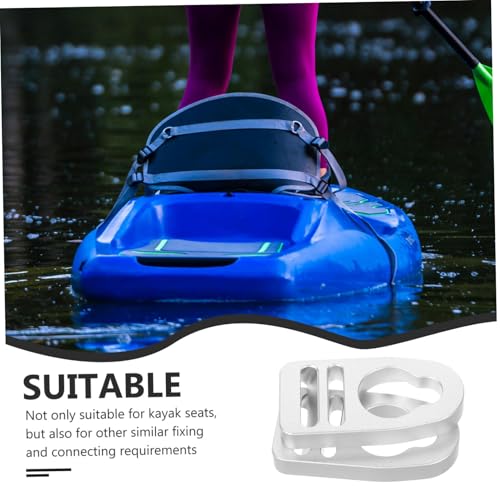 Repuestos para asientos de kayak Toyvian fabricados en aluminio pulido 3
