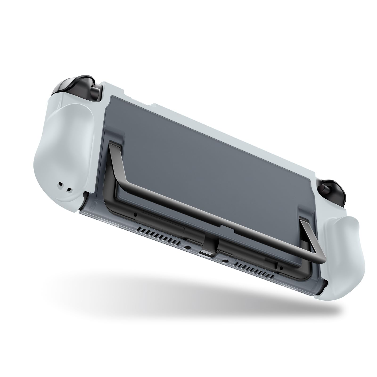 TiMOVO Dockable Case for Nintendo Switch 2 2025, Gray | TPU Grip Protective, Quick-Release Joycon Design, Anti-Scratch Shockproof, Console Hard Cover