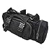 DLP Tactical Compact Range Bag/MOLLE Compatible EDC Bug Out Bag/Waist Pack (Black)