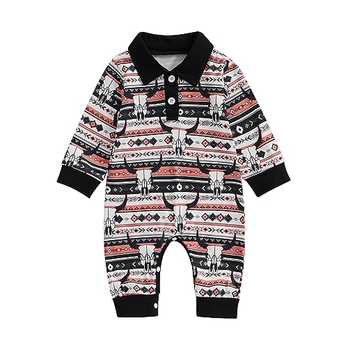 Image of FIOMVA Newborn Baby Girl Christmas Outfit Fall Winter Infant Romper Toddler My 1st Christmas Onesie Jumpsuit Clothes