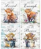 4 piezas 5D Diamond Painting Animales Set 20 x 30 cm Diamond Painting Adultos DIY Diamante Painting Imágenes Creativo Set para Adultos Adecuado como regalo para la relajación y decoración de pared