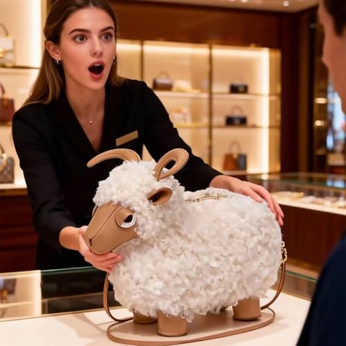 Image of Novelty Animal Shape Handbag Shoulder Purse Crossbody Bag