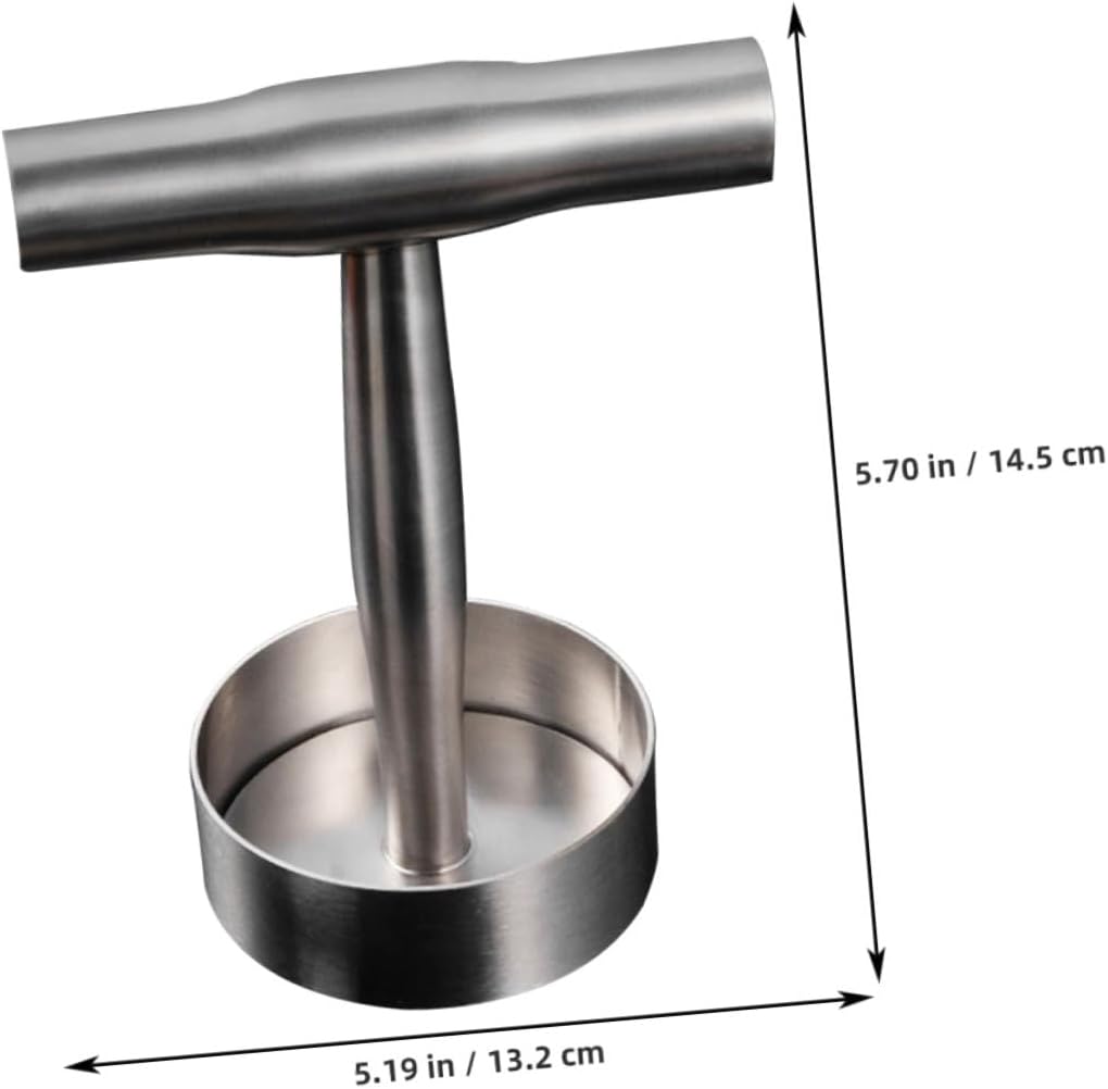 YARNOW 4pcs Burger Press Patty Maker Tool Non-Stick Hamburger Smasher for Grilled Meat Patties for Bbqs and Family Gatherings