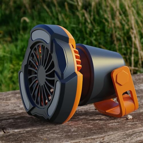 Ventilateur de refroidissement à LED compact et rechargeable contre la chaleur de table