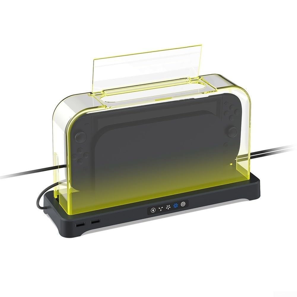 Set di coperture antipolvere per ventola di raffreddamento, per console Nintendo Switch 2, elegante ventola di raffreddamento per NS per display oled