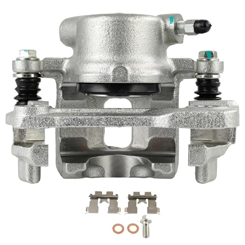 Image of SCITOO - Front Left Disc Brake Caliper Assembly w /Bracket For Asuna,For Chevy,For Geo,For GMC,For Pontiac,For Suzuki Models - For Sidekick,For Sunrunner,For Tracker,For X-90 19B1213