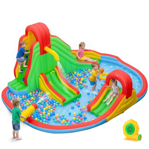 Costzon Mega 16x14FT Water Slide Park