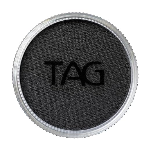 TAG Face Paints - Black (32 gm) by TAG Body Art
